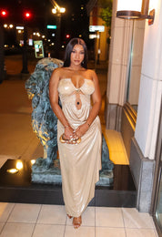 ‘Champagne’ Maxi Dress