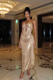 ‘Champagne’ Maxi Dress