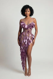 'Shy 3D' Leaf Dress