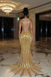 ‘Toferin’ Fringe Dress