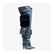 CitiGirls Denim Boots (Limited) (4837677858851)